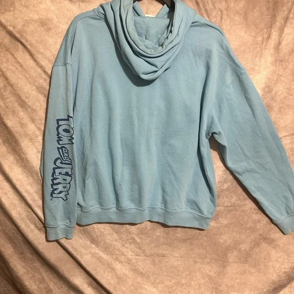 Tom & Jerry Blue Graphic Hoodie - Picture 4 of 4